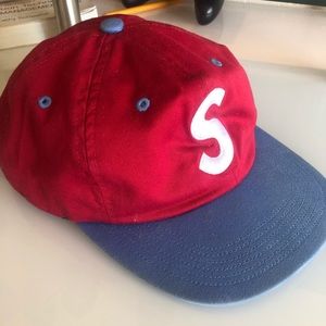 Supreme Two Tone S logo hat